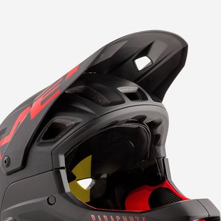 Козирок до шолома MET PARACHUTE MCR VISOR L BLACK RED / MATT