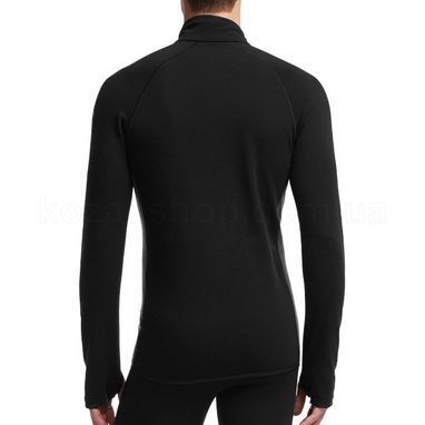 Кофта Icebreaker Atom LS Zip MEN [black/monsoon] - S