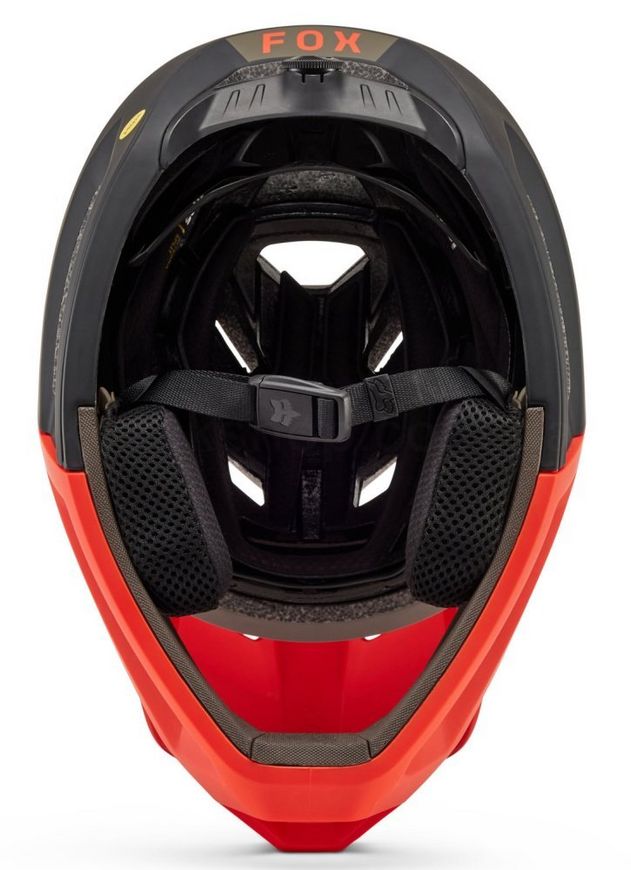 Шолом FOX PROFRAME RS HELMET - NUF [Orange Flame], L