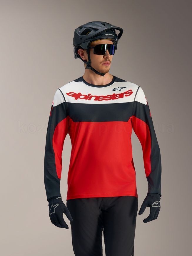 Вело джерси Alpinestars A-Dura Race LS Jersey [Red] - L