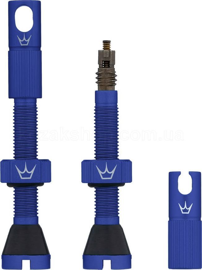 Ниппели Peaty's x Chris King Tubeless Valves, 42mm, Navy