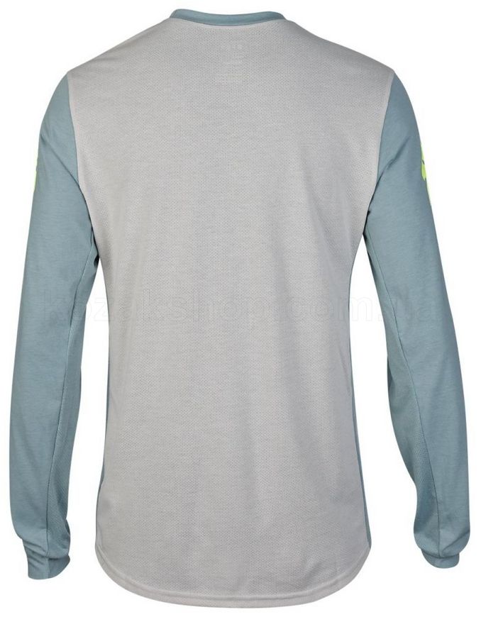 Вело джерси FOX RANGER DRI-RELEASE LS JERSEY - AVIATION [Gunmetal], M