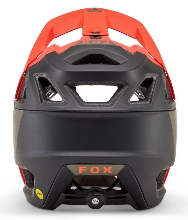 Шолом FOX PROFRAME RS HELMET - NUF [Orange Flame], L