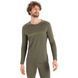 Термокофта Icebreaker 200 Oasis LS Crewe Ski Stripes MEN [LODEN] - XL