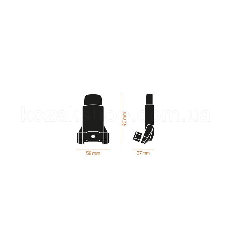Кріплення підсідельної сумки FIDLOCK PUSH saddle base