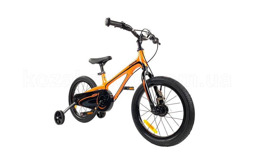 Дитячий велосипед RoyalBaby Chipmunk MOON 16", Магній, OFFICIAL UA, помаранчевий