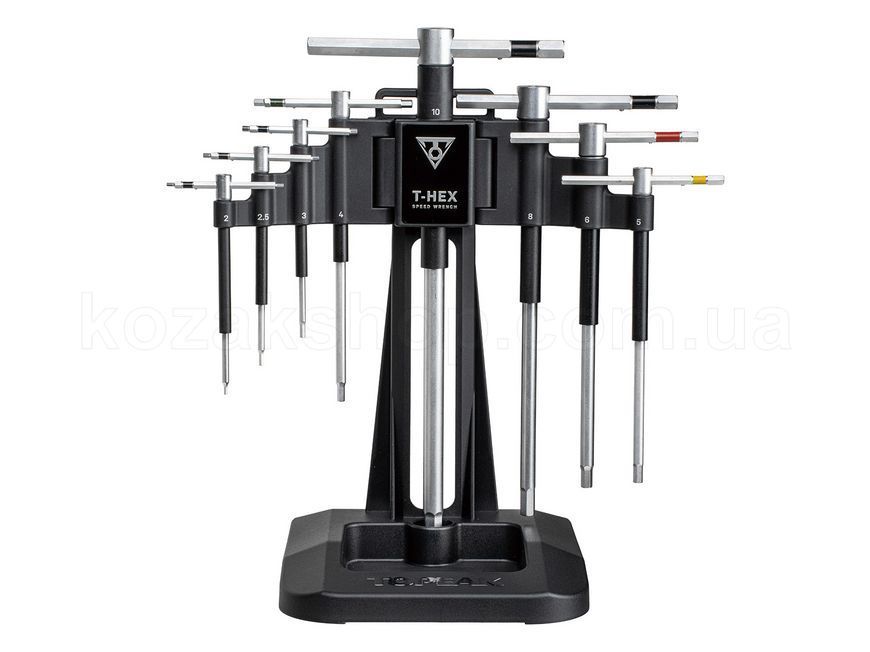 Набір Т-подібних шестигранних ключів Topeak T-HEX Speed Wrench Set