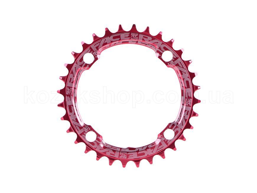 Звезда RaceFace NarrowWide 104 BCD, 32t, Red, 10-12S