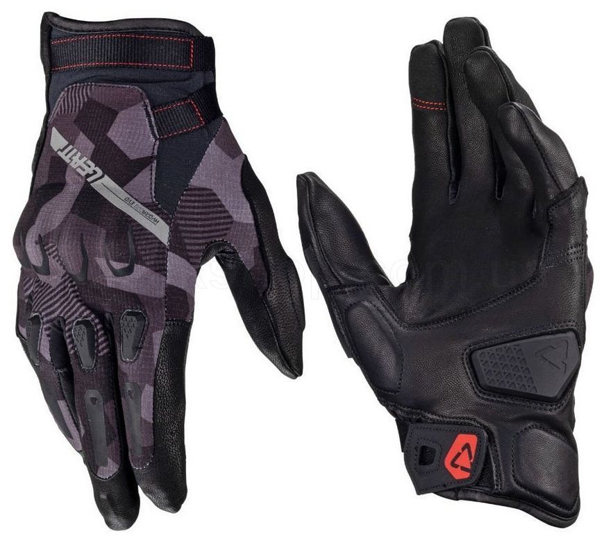 Водостойкие мото перчатки LEATT Glove Adventure HydraDri 7.5 Short [Camo], M (9)