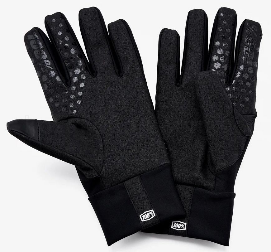 Зимние перчатки RIDE 100% BRISKER Hydromatic Glove [Black], S (8)