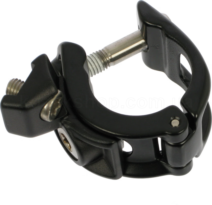 Хомут ручки тормоза MatchMaker SRAM MatchMaker X, Single Left, Black, Titanium Bolts (compatible with SRAM MMX-compatible shifters) - Code, G2, Guide, Level, Elixir, DB (00.5315.018.040)