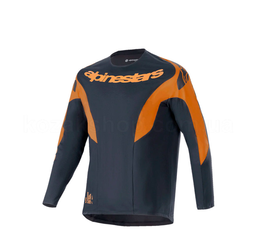 Вело джерсі Alpinestars A-SUPRA RACE LS JERSEY BLACK, XXL