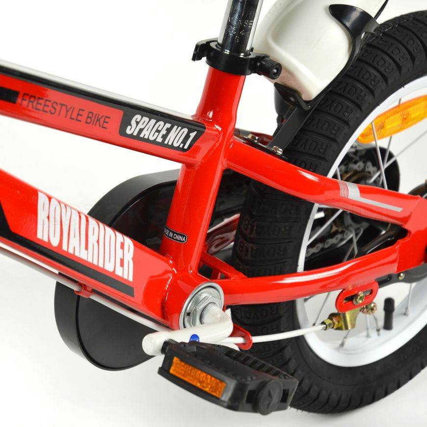 Дитячий велосипед RoyalBaby SPACE NO.1 Alu 14", OFFICIAL UA, червоний