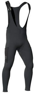 Вело штаны с лямками и памперсом LEATT MTB 4.0 ThermaFlow Bib Long Pant [Black], 32