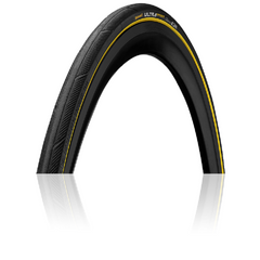 Покрышка Continental Ultra Sport III 28" | 700 x 25C черно/желтая, складная, skin