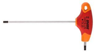 Ключ з профілем TORX з Т-подібною рукояткою TX 30 Unior Tools TX profile screwdriver with T-handle RED