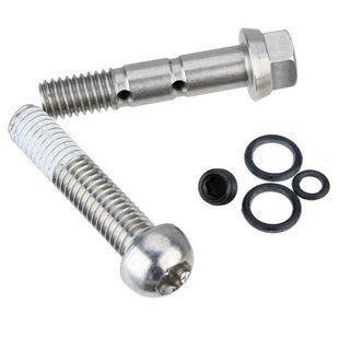 Комплект крепежа калипера тормоза AVID X0 Caliper Hardware Kit (stainless torx - banjo bolt, caliper bolt, pad pin) (11.5015.033.030)