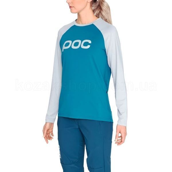 Джерси женская POC Essential MTB W's Jersey (Antimony Blue/Oxolane Grey, M)