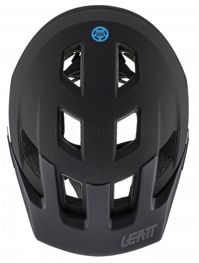 Вело шлем LEATT Helmet MTB 1.0 All Mountain [Black], S
