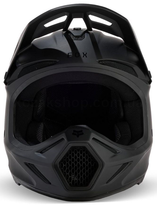 Мотошлем FOX V3 Helmet - SOLID MATTE [Black], M