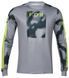 Вело джерси FOX RANGER LS JERSEY - TAUNT [Steel Gray], M