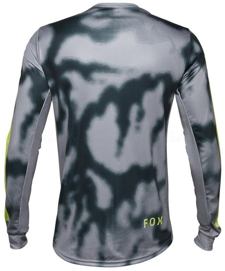 Вело джерси FOX RANGER LS JERSEY - TAUNT [Steel Gray], M