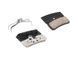 Колодки гальмівні Shimano Disc Brake Pads&nbsp;P04C-MF&nbsp;Metal WITH FIN