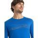 Термокофта Icebreaker 200 Oasis LS Crewe Ski MEN LAZURITE M