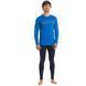 Термокофта Icebreaker 200 Oasis LS Crewe Ski MEN LAZURITE M