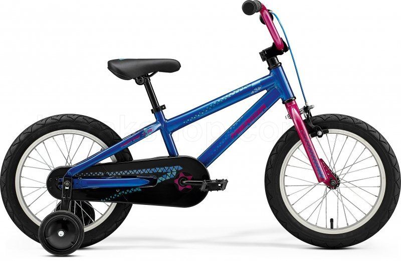 Дитячий велосипед MERIDA MATTS J.16 UNI GLOSSY MEDIUM BLUE (BREEY) 2020