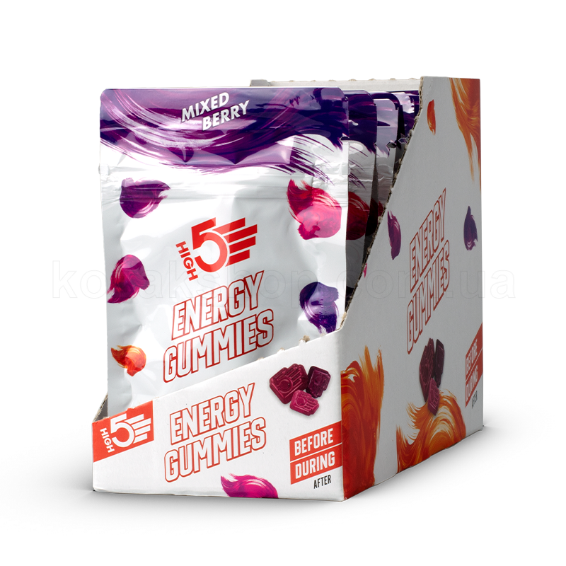 Жевательные конфеты Energy Gummies - Лесная ягода (Упаковка 10шт)