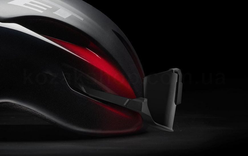 Шолом MET Manta MIPS [Black Red | Glossy] - S (52-56)
