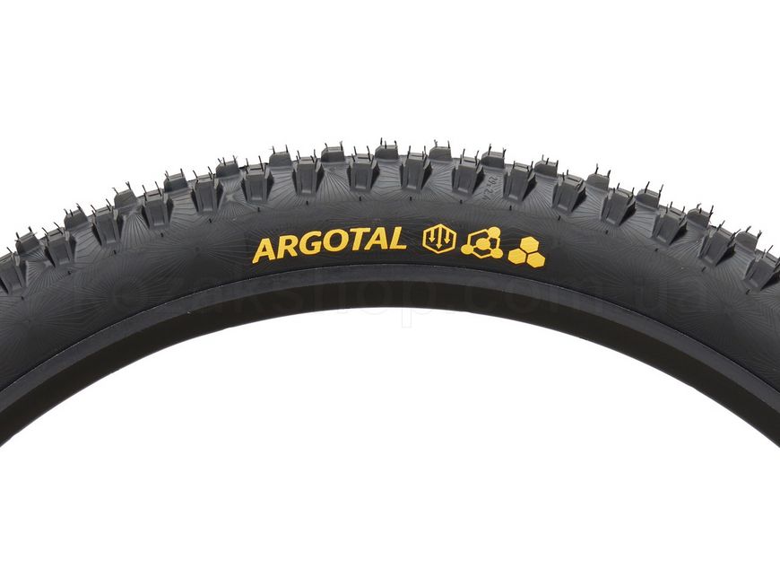 Покришка Continental Argotal 29x2.4 Downhill SuperSoft чорна складана skin