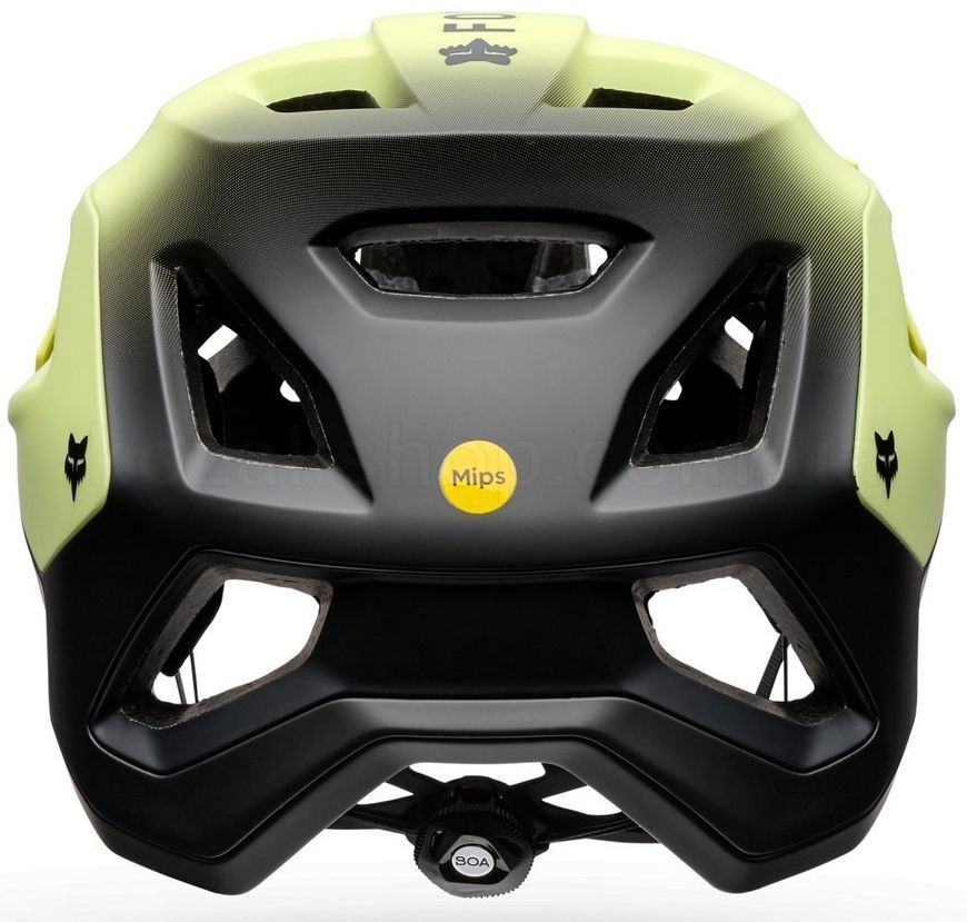 Вело шолом FOX SPEEDFRAME PRO Helmet - BACKFADE [Lime], M
