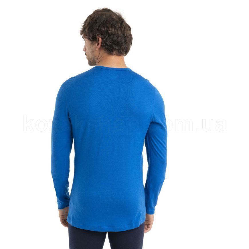 Термокофта Icebreaker 200 Oasis LS Crewe Ski MEN LAZURITE M