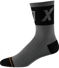 Вело шкарпетки FOX 8" TRAIL CUSHION WURD SOCK [Black], S/M