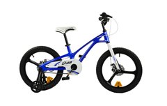 Дитячий велосипед RoyalBaby GALAXY FLEET PLUS MG 14", OFFICIAL UA, синій