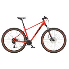 Велосипед KTM CHICAGO 291 29" рама L/48, оранжевий (чорний), 2022