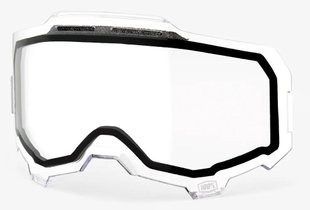 Лінза до маски Ride 100% ARMEGA Dual Vented Lens - Clear, Dual Clear Lens