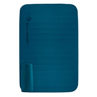 Самонадувний килимок Sea to Summit Comfort Deluxe Mat 100mm, Byron Blue (Double)