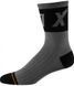 Вело носки FOX 8" TRAIL CUSHION WURD SOCK [Black], S/M