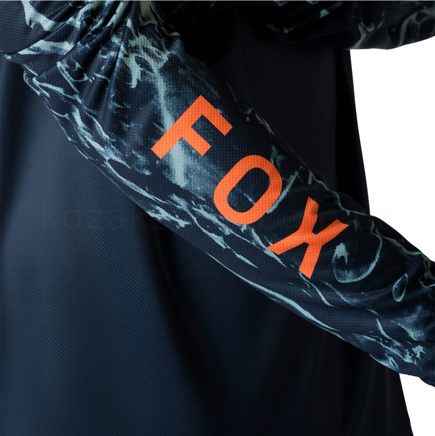 Вело джерси FOX RANGER LS Jersey - IMAGE PRINT [Arctic Blue], M