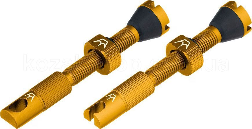 Ніпелі Peaty's x Chris King Tubeless Valves, 42mm, Gold