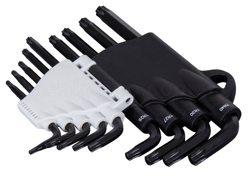 Набір ключів з профілем TORX у пластиковому підвісі TX9-40 Unior Tools