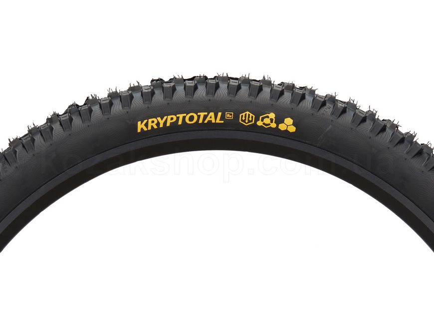 Покрышка Continental Kryptotal-Re 27.5x2.4 Downhill SuperSoft черная складная skin
