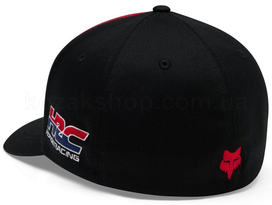 Кепка FOX FlexFit Hat - HONDA&reg; [Black], S/M