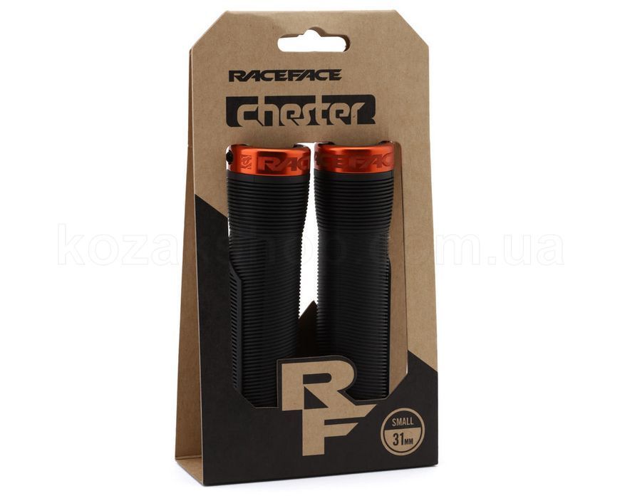 Гріпси Race Face CHESTER, 31MM, [BLACK,ORANGE]
