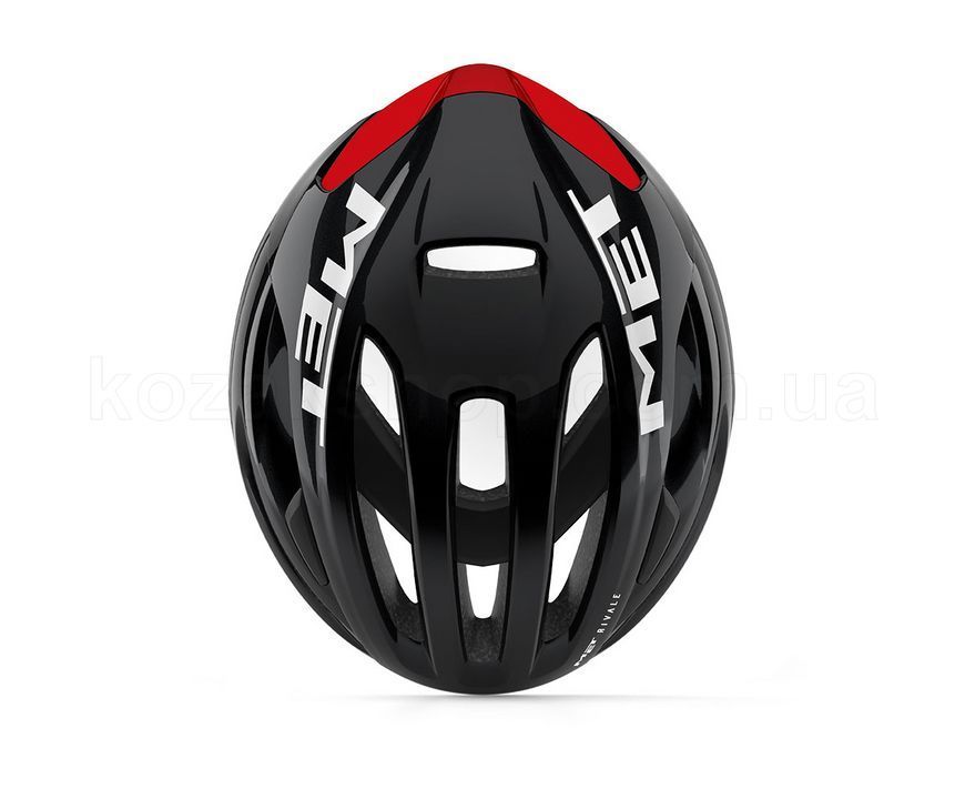 Шолом MET Rivale MIPS [Black Red | Glossy] - M (56-58)