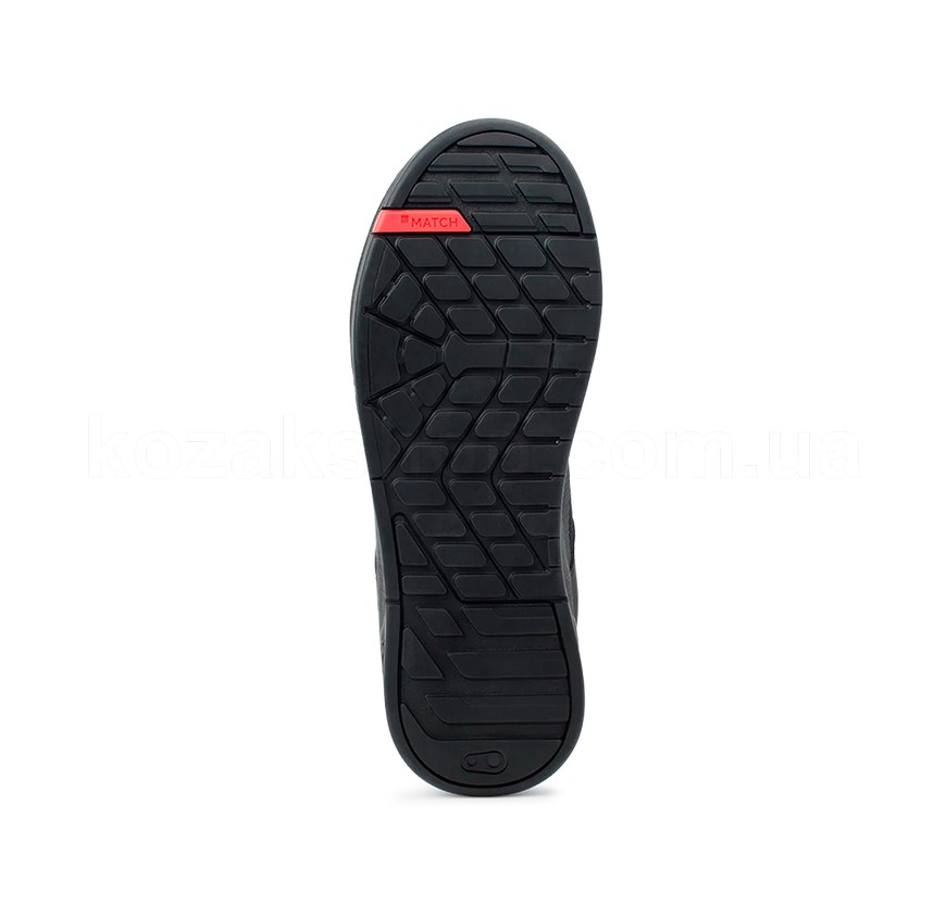 Вело обувь CrankBrothers Stamp Lace Flat [Black / Red] - US 10