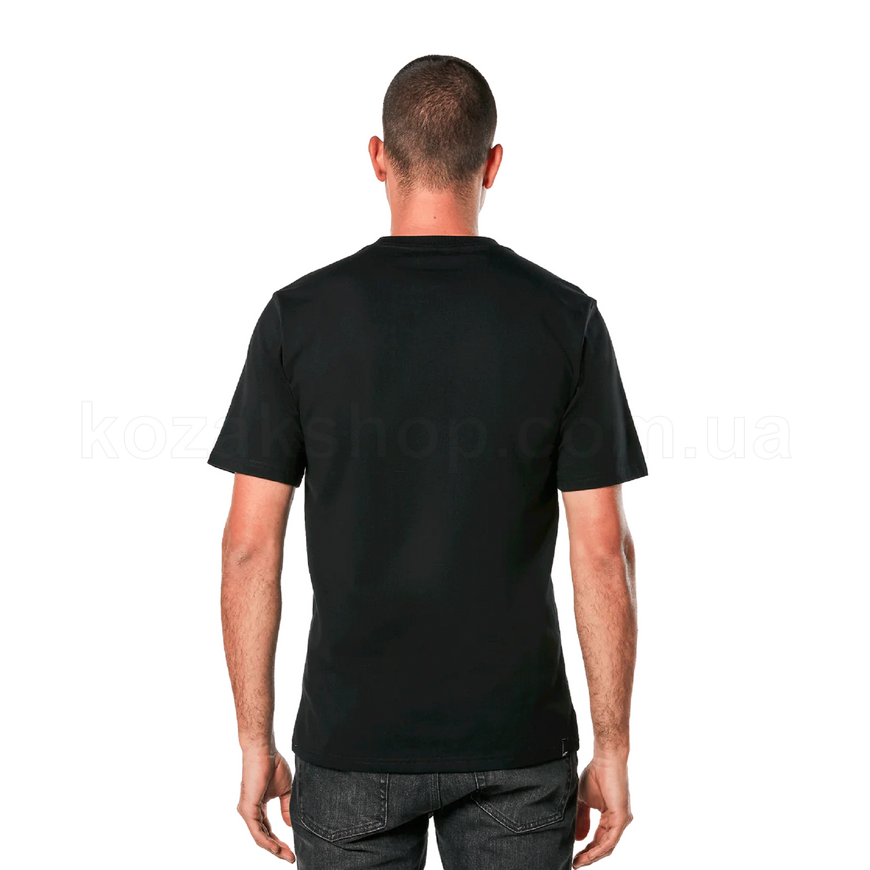 Футболка Alpinestars ALWAYS 2.0 CSF TEE [BLACK/WHITE/RED] - XL